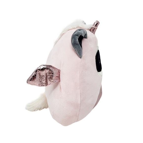 SQUISHMALLOWS Rocky Raccoon in unicorn costume plush NWT - Picture 2 of 5